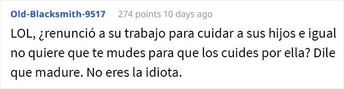 Esta abuela quiere comenzar a vivir su vida de una vez, por lo que se “jubila” de cuidar a sus nietos, y su hija se molesta