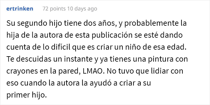 Esta abuela quiere comenzar a vivir su vida de una vez, por lo que se “jubila” de cuidar a sus nietos, y su hija se molesta