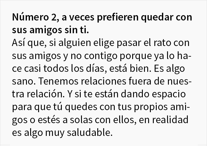 Esta mujer explica cómo ciertos comportamientos en relaciones marcados como 