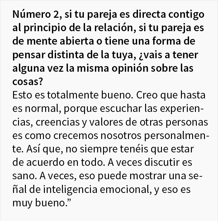 Esta mujer explica cómo ciertos comportamientos en relaciones marcados como 