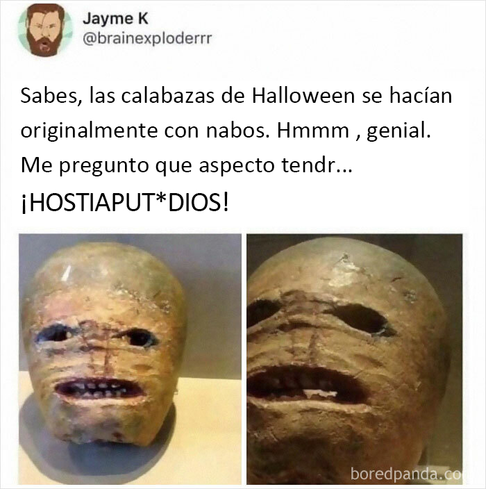 Gracias, odio el aspecto de las calabazas