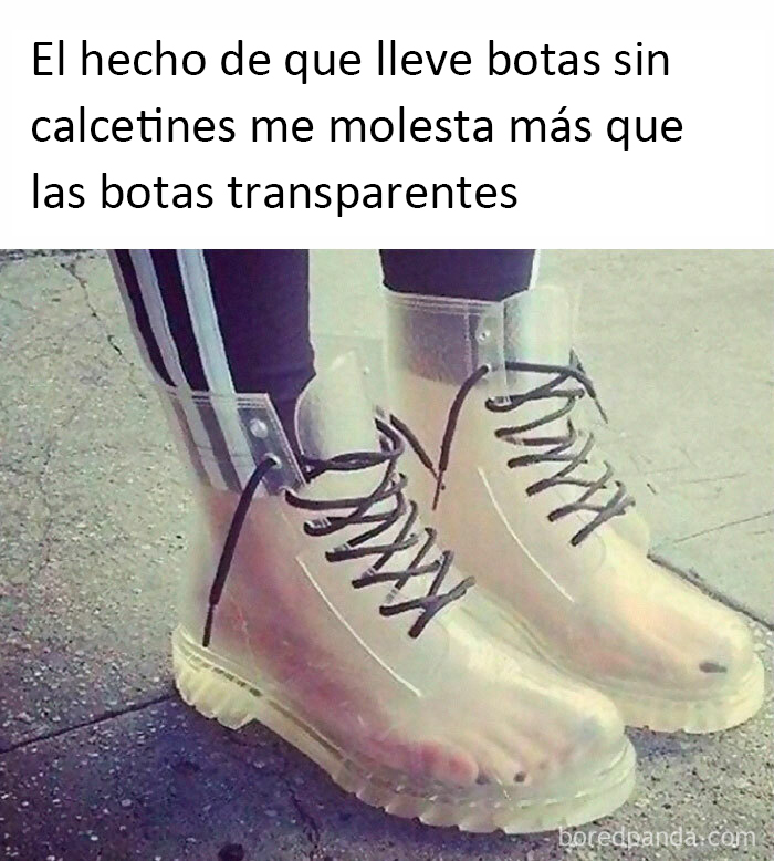 Gracias, odio estos zapatos