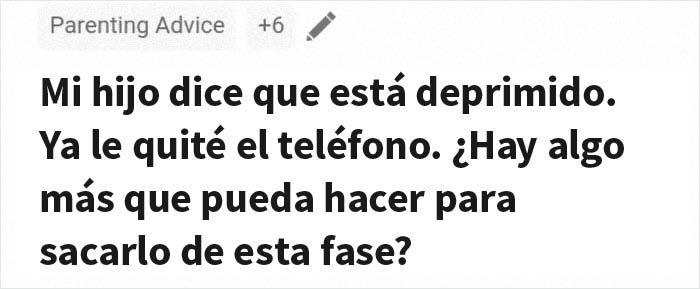 Déjenme solo castigar a mi hijo por estar deprimido en vez de tratar de solucionarlo