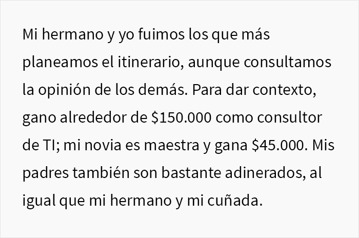 Este hombre rico no se da cuenta de que su novia no puede permitirse su estilo de vida lujoso, llegando a saltarse comidas durante las vacaciones, y se pregunta si está equivocado