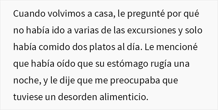 Este hombre rico no se da cuenta de que su novia no puede permitirse su estilo de vida lujoso, llegando a saltarse comidas durante las vacaciones, y se pregunta si está equivocado