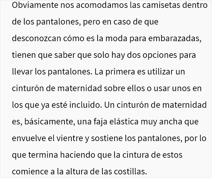 Se exigió a esta mujer embarazada de 8 meses que cumpliera con el código de vestimenta del trabajo, y consiguió que los clientes presentaran quejas al respecto