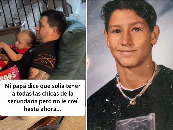 26 Times Kids Realized Their Parents Were Cooler Than Them And Shared These Pics For A New TikTok Challenge