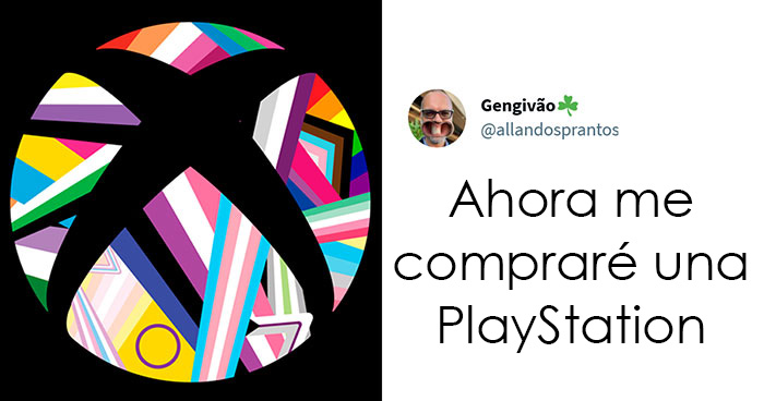 Internet demostró a un tipo que desaprueba el nuevo logo arco iris de Xbox que no encontrará una empresa que no apoye al colectivo LGBTQ+