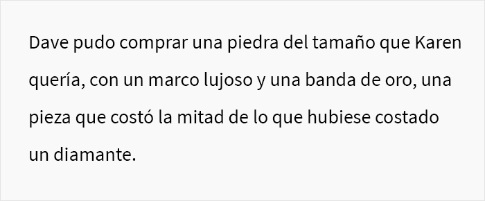 Este hombre le regaló un anillo de diamante falso a su novia cazafortunas, y accidentalmente se vengó cuando ella intentó venderlo