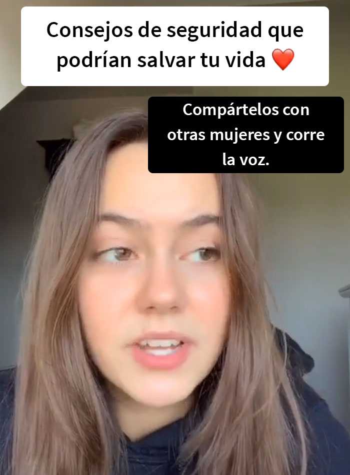 Esta usuaria de TikTok compartió 11 útiles consejos de seguridad que podrían salvar tu vida
