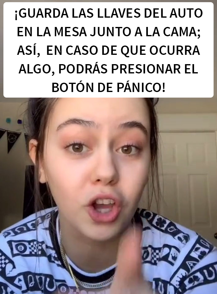 Esta usuaria de TikTok compartió 11 útiles consejos de seguridad que podrían salvar tu vida