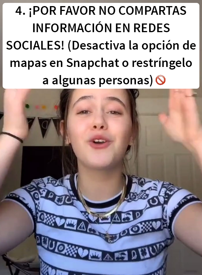 Esta usuaria de TikTok compartió 11 útiles consejos de seguridad que podrían salvar tu vida