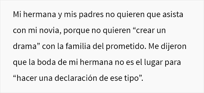 Esta mujer católica no quiere que su hermana asista con su novia a su boda, y genera un conflicto familiar