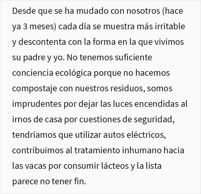 Esta hijastra monta un escándalo cuando sus padres se niegan a alimentar a su gato con comida vegana