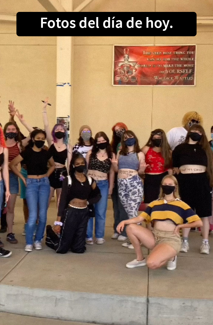 “Enseñen a los chicos a concentrarse y no a las chicas a cubrirse”: Esta protesta de adolescentes contra el código de vestimenta "sexista" se vuelve viral
