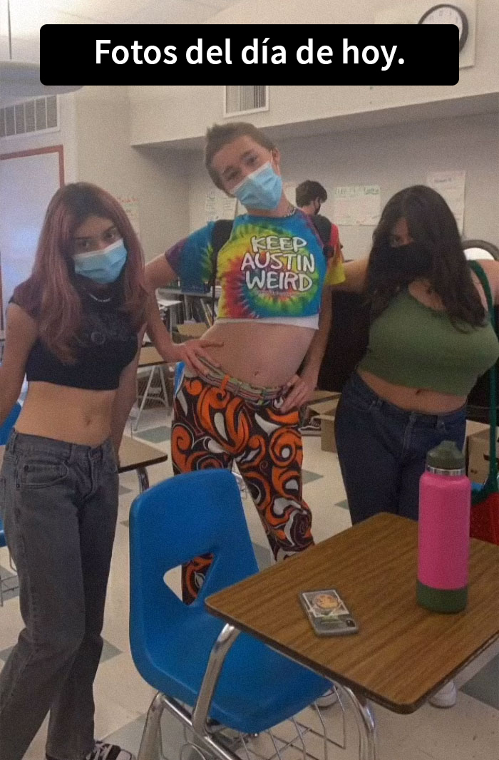 “Enseñen a los chicos a concentrarse y no a las chicas a cubrirse”: Esta protesta de adolescentes contra el código de vestimenta "sexista" se vuelve viral