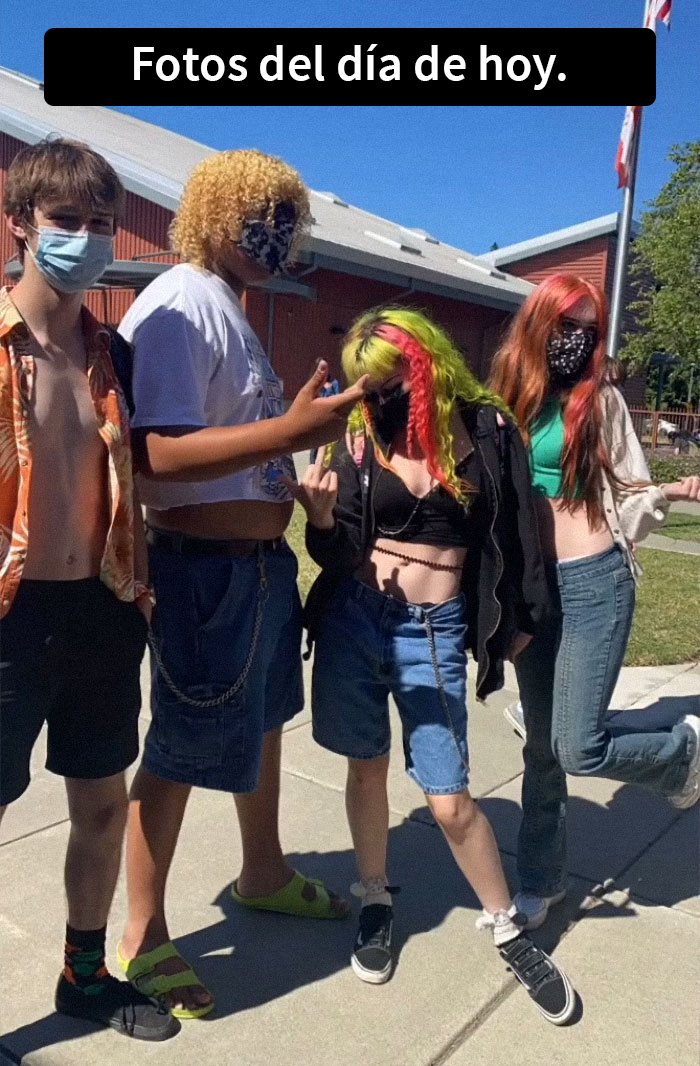 “Enseñen a los chicos a concentrarse y no a las chicas a cubrirse”: Esta protesta de adolescentes contra el código de vestimenta "sexista" se vuelve viral
