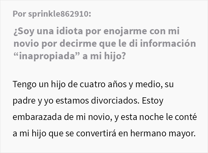 Esta madre explica a su hijo de 4 años cómo nacen los bebés, y su novio la critica por ello