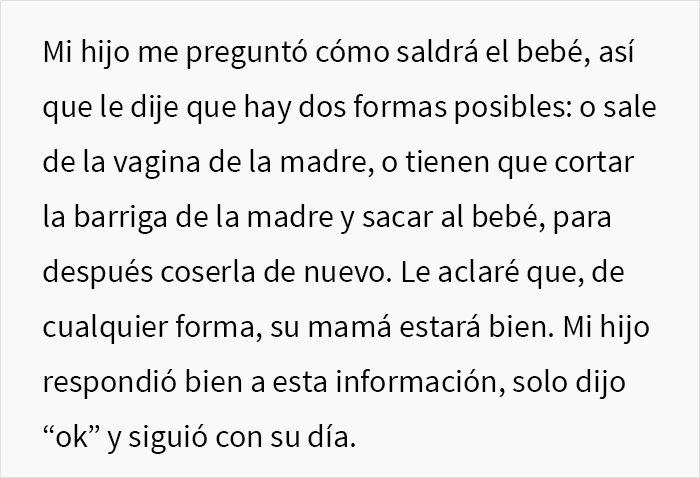 Esta madre explica a su hijo de 4 años cómo nacen los bebés, y su novio la critica por ello