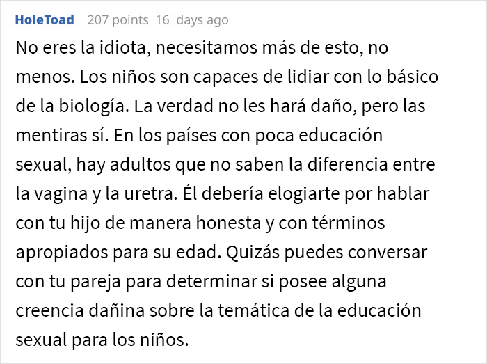 Esta madre explica a su hijo de 4 años cómo nacen los bebés, y su novio la critica por ello