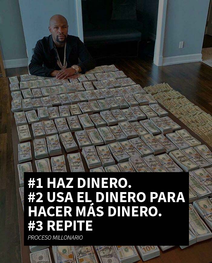 Sólo hay que ganar dinero, ¡es así de fácil!