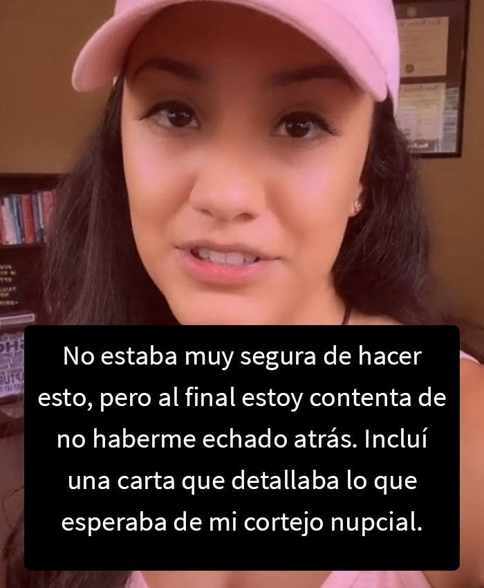 Para hacerles saber a sus damas de honor en lo que se metían, esta novia decidió explicar los costos y otras expectativas del cortejo nupcial en una “carta de transparencia”