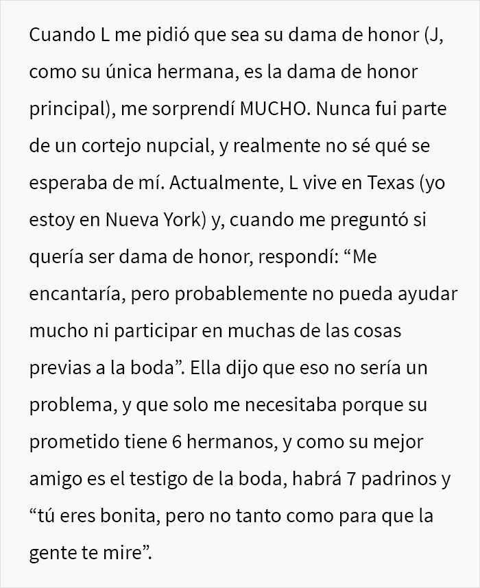 Esta novia lunática envió una lista de normas demenciales a sus damas de honor, y la gente alucina