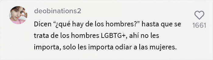 Esta mujer da un ejemplo perfecto de cómo responderle a un misógino cuando pregunta: “Pero, ¿qué pasa con los derechos de los hombres?”