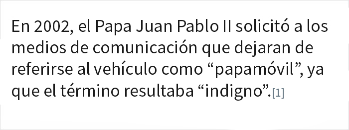 El Papamóvil