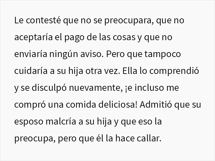 Este padre se enfureció cuando la niñera de su hija le pidió que pagara por los objetos personales que la niña había arruinado