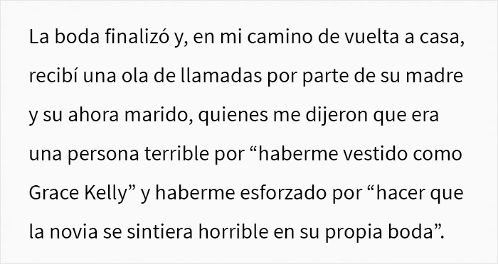 Esta mujer se pregunta si se equivocó al “opacar” a la novia en una boda muy informal