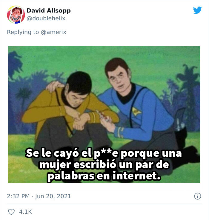 Este hombre afirma que las mujeres “vulgares” son defectuosas y que los hombres deberían alejarse de ellas, pero se burlan de él en los comentarios