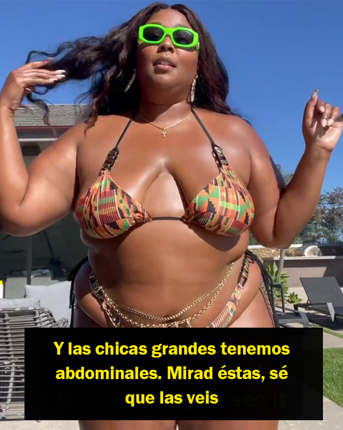 5 Fotos de mujeres de talla grande comparando lo que otros quieren que lleven en la playa con lo que ellas quieren llevar