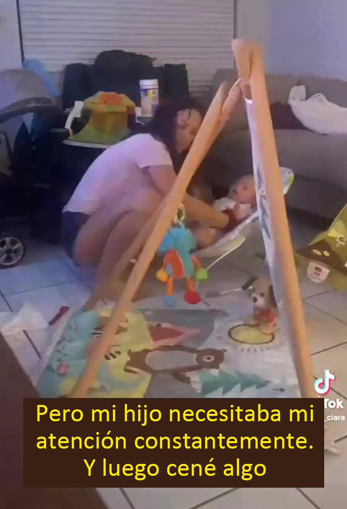 Esta madre ama de casa se vuelve viral con 2,1 millones de likes por mostrar lo que hace durante el día después de que su novio la culpe de no hacer nada