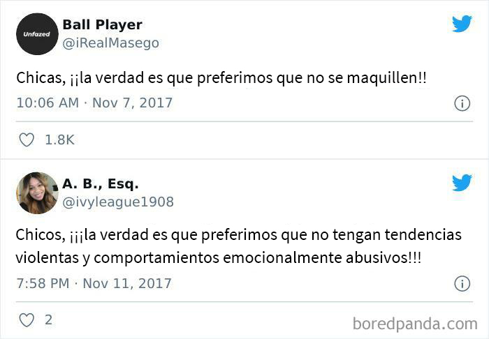 ¡Y también preferimos que te guardes tus opiniones!
