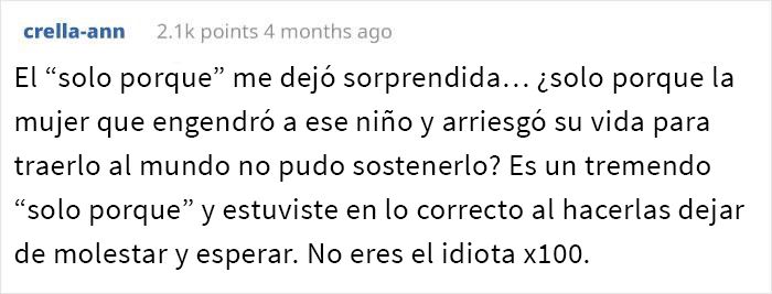 Este padre no dejó que nadie sostuviera a su bebé hasta que su esposa no lo hiciera primero y la familia lo acusa de “robarles” esa experiencia