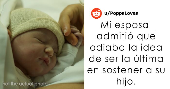Este padre no dejó que nadie sostuviera a su bebé hasta que su esposa no lo hiciera primero y la familia lo acusa de “robarles” esa experiencia