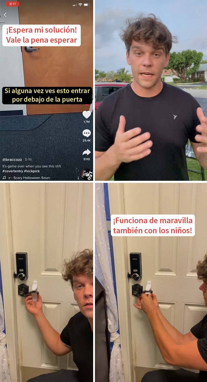 Trucos de seguridad en la puerta de la universidad