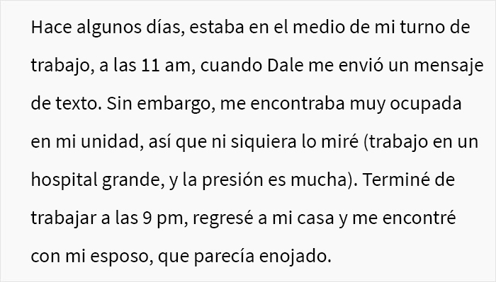 Esta mujer preguntó si se había equivocado al decirle a su esposo que no volvería a cocinar para su amigo de luto