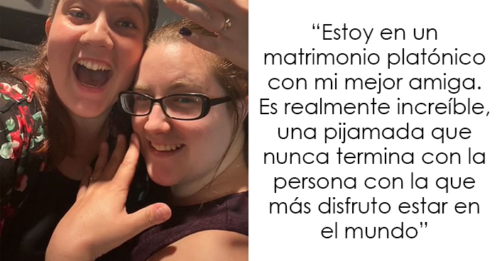Estas mejores amigas decidieron casarse para formar una familia juntas, y generan un debate sobre el matrimonio
