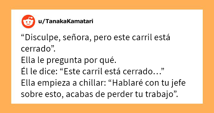 Una “Karen” arrogante amenazó con meter en problemas a un empleado, pero este amable desconocido hizo una contradenuncia justo a tiempo