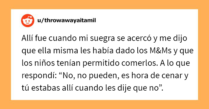Esta suegra le falta el respeto a su nuera lesbiana, la desautoriza frente a sus hijos y termina diciéndole: “Ni siquiera son tus niños”