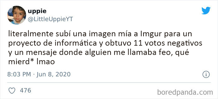 Este tipo que, literalmente, sólo intentaba hacer su trabajo escolar