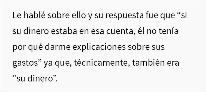 Esta mujer acordó separar finanzas con su esposo y acabó abandonándolo en el restaurante cuando él no tuvo para pagar su parte