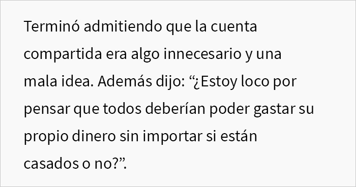 Esta mujer acordó separar finanzas con su esposo y acabó abandonándolo en el restaurante cuando él no tuvo para pagar su parte