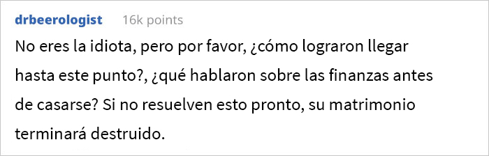 Esta mujer acordó separar finanzas con su esposo y acabó abandonándolo en el restaurante cuando él no tuvo para pagar su parte