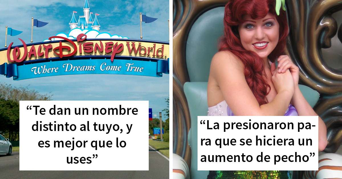 22 Secretos laborales muy jugosos compartidos por ex-empleados de parques temáticos de Disney