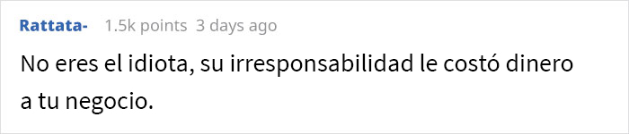 Esta empleada, a quien hace poco le dieron un ascenso, se toma el día sin avisarle a nadie, y su jefe la hace elegir entre despedirla o quitarle el ascenso