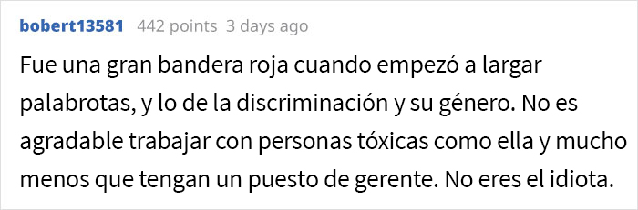 Esta empleada, a quien hace poco le dieron un ascenso, se toma el día sin avisarle a nadie, y su jefe la hace elegir entre despedirla o quitarle el ascenso