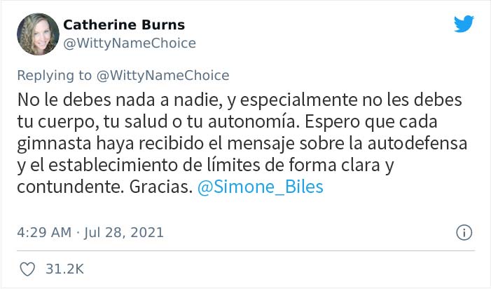 Simone Biles mencionó los "twisties" como la razón de su retirada, y esta gimnasta explica lo que significa